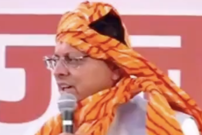 In Haridwar, CM Dhami Repeats ‘Love Jihad’ and ‘Land Jihad’ Claims