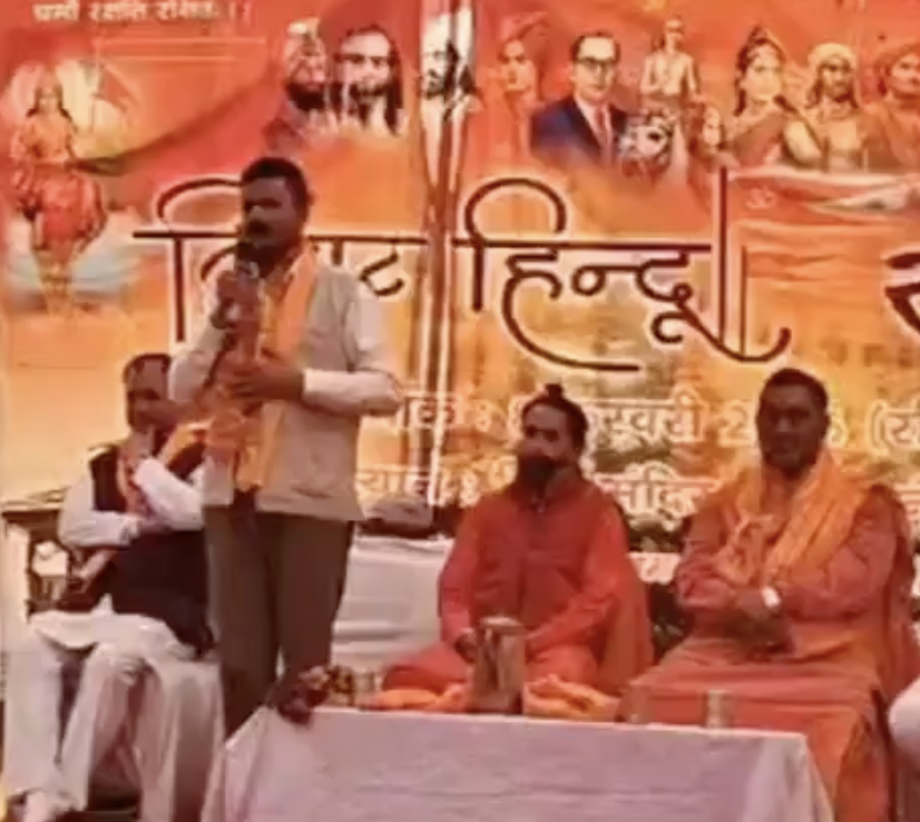 In Uttarkashi, Rudrasena Founder Calls for Hindu Rashtra and Hindu-Only Support Networks