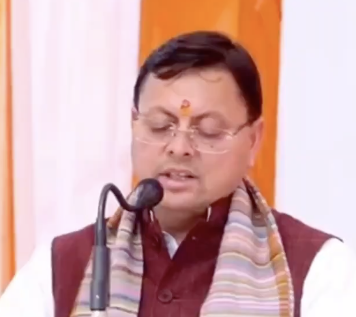 In Dehradun, CM Dhami and Religious Narrator Push ‘Hindu’ Identity and Birth-Rate Panic