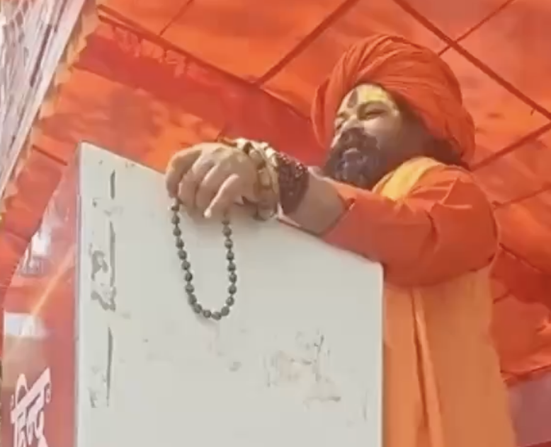 In Gurugram, Mahant Raju Das Warns of Muslim Demographic Rise and Conversion Threat