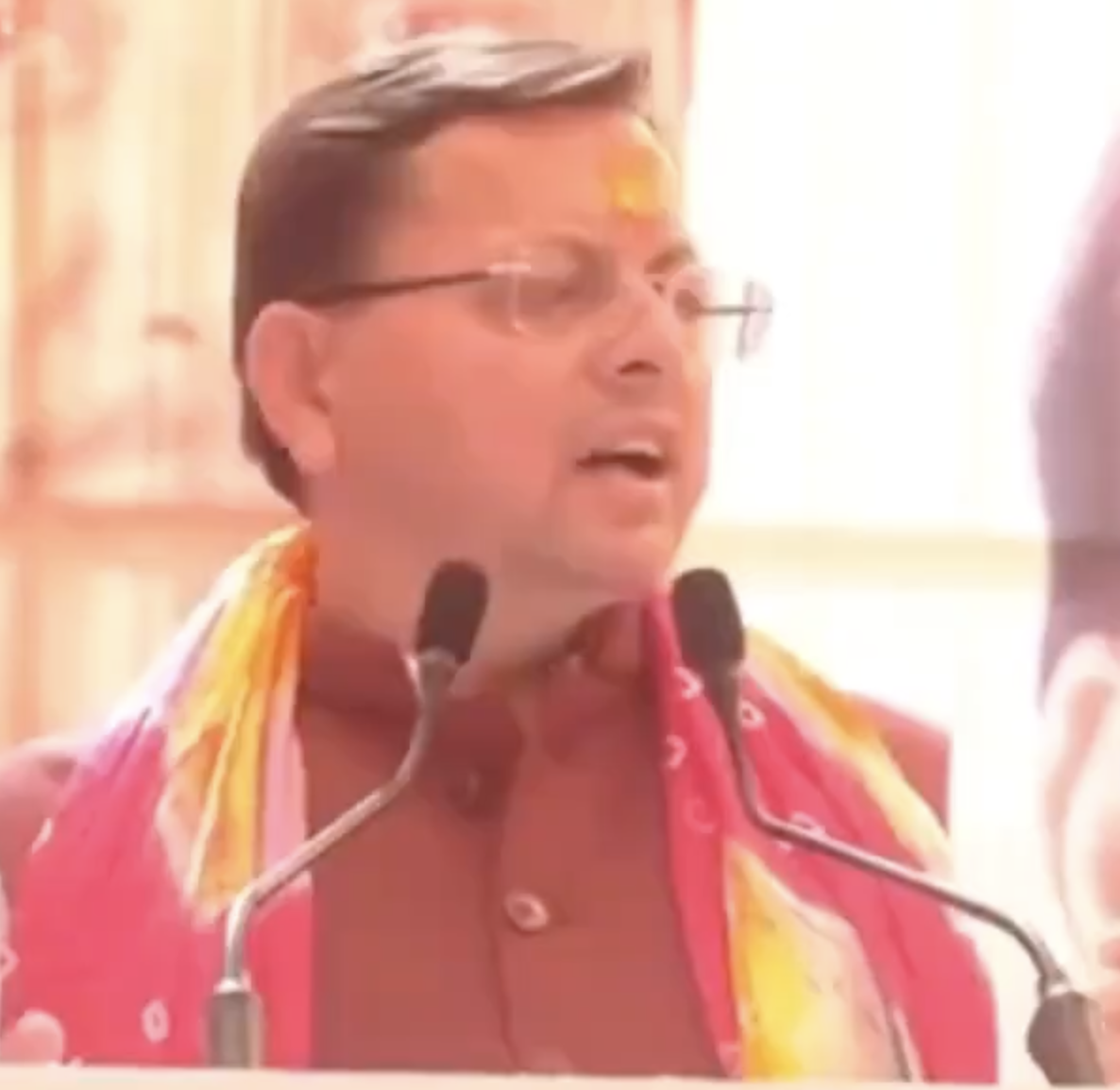 In Kashipur, CM Dhami Says He Will Keep Making Speeches Branded as Hate Speech