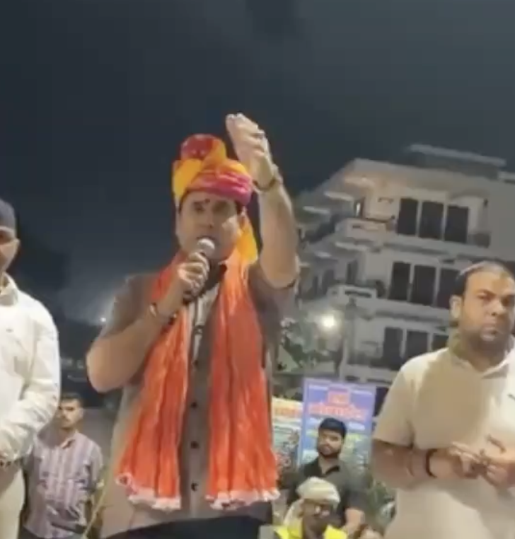 In Loni, BJP MLA Nandkishore Gurjar Revives Kashmir and “Love Jihad” Conspiracies at Birthday and Holi Events