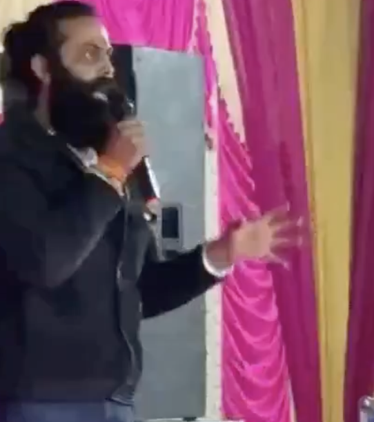 In Domariaganj, BJP Leader Calls Muslims “Demons” and Invokes Global War Against Them