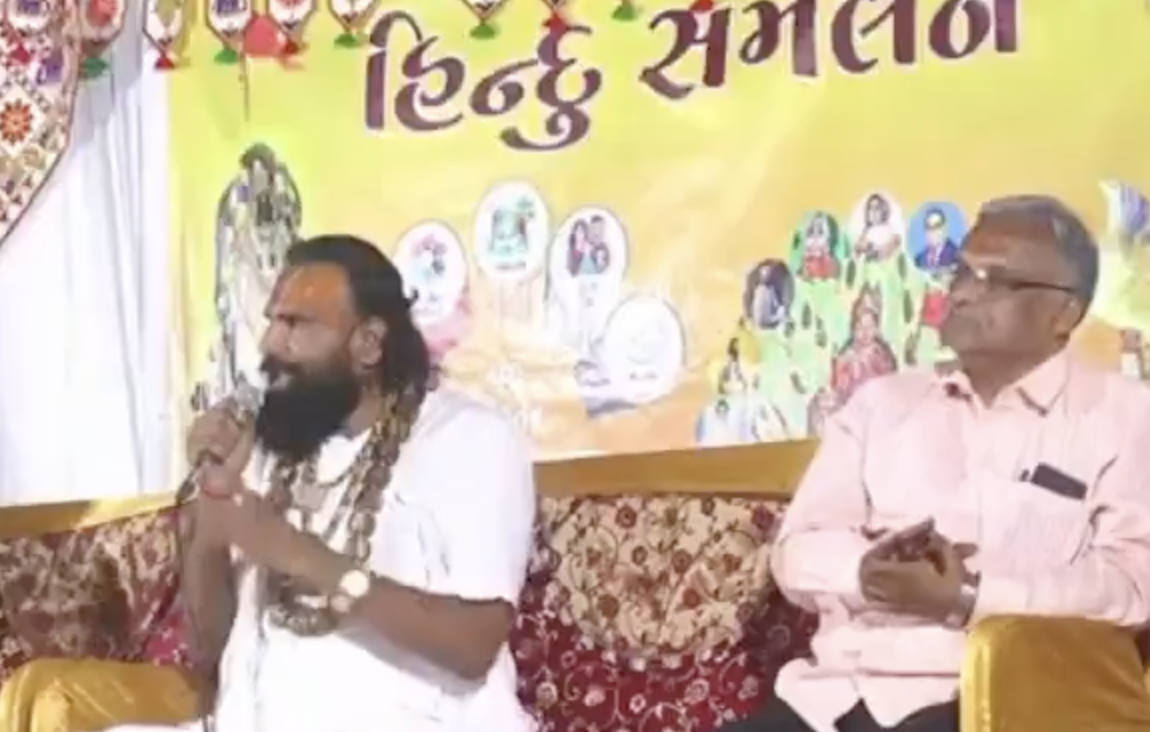 In Bhavnagar, Hindu Monk Calls for Temples at Kashi and Mathura