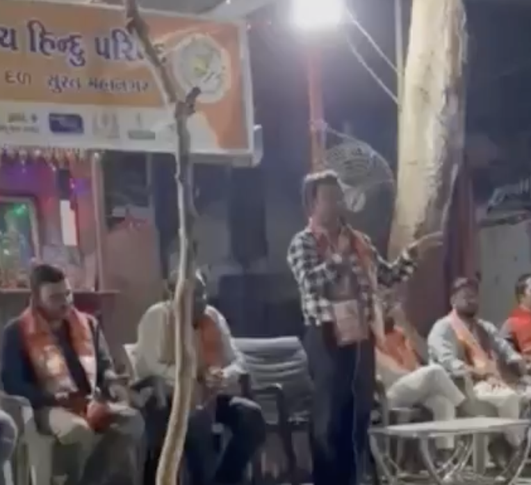 In Surat, Trishul Deeksha Event Promotes “Love Jihad” and Calls for Armed Mobilization
