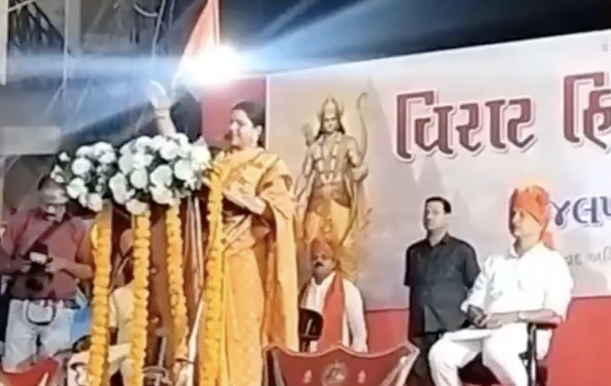 In Navsari, Kajal Hindustani Calls Muslims “Monsters” and Pushes “Love Jihad” Conspiracy