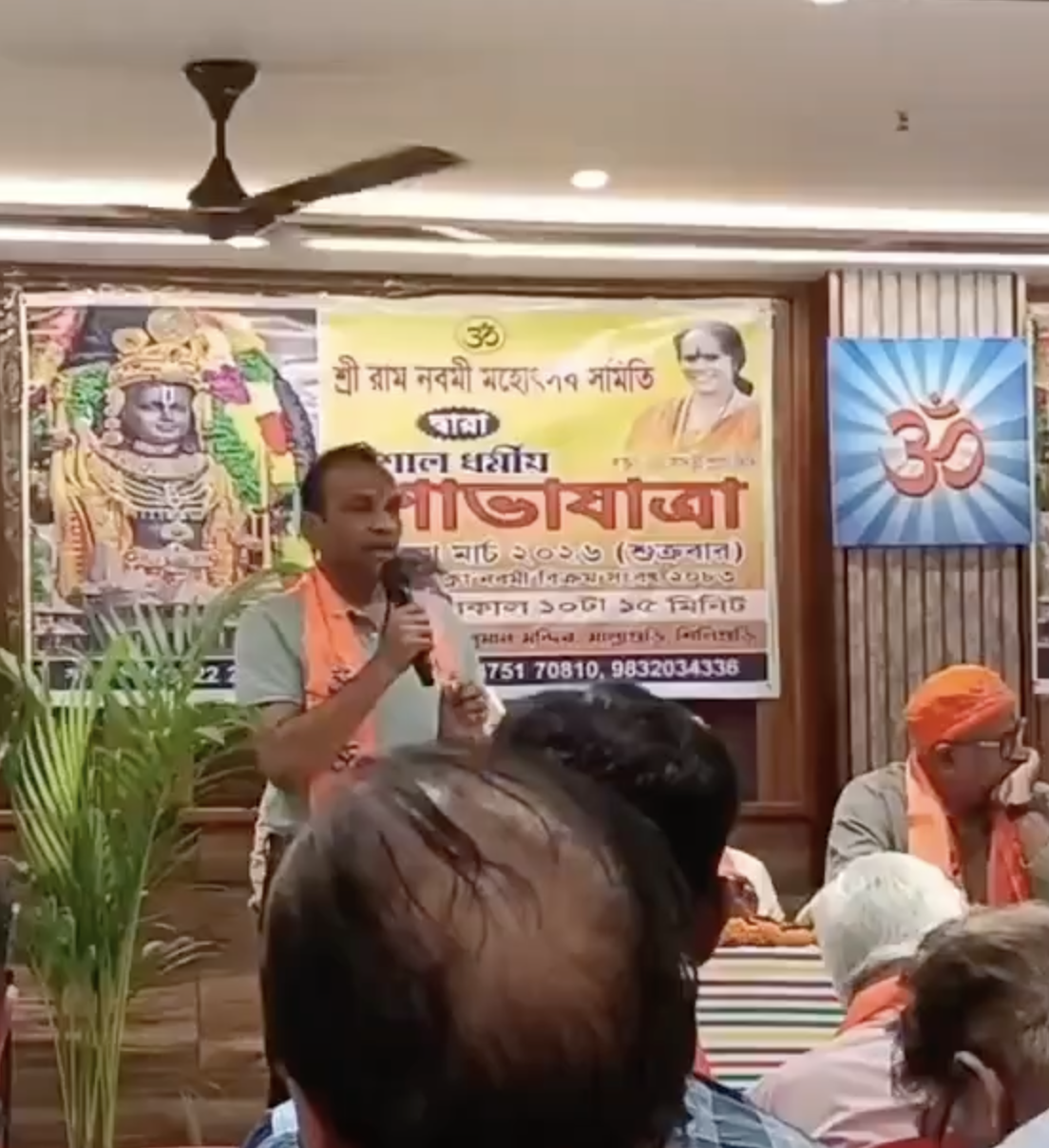 In Siliguri, Speaker Says Only Hindus Have a Right to Live in India