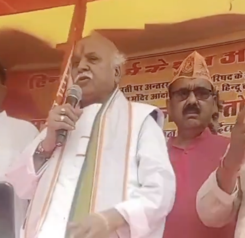 In Giridih, Pravin Togadia Calls for Expulsion of Alleged ‘Bangladeshis’