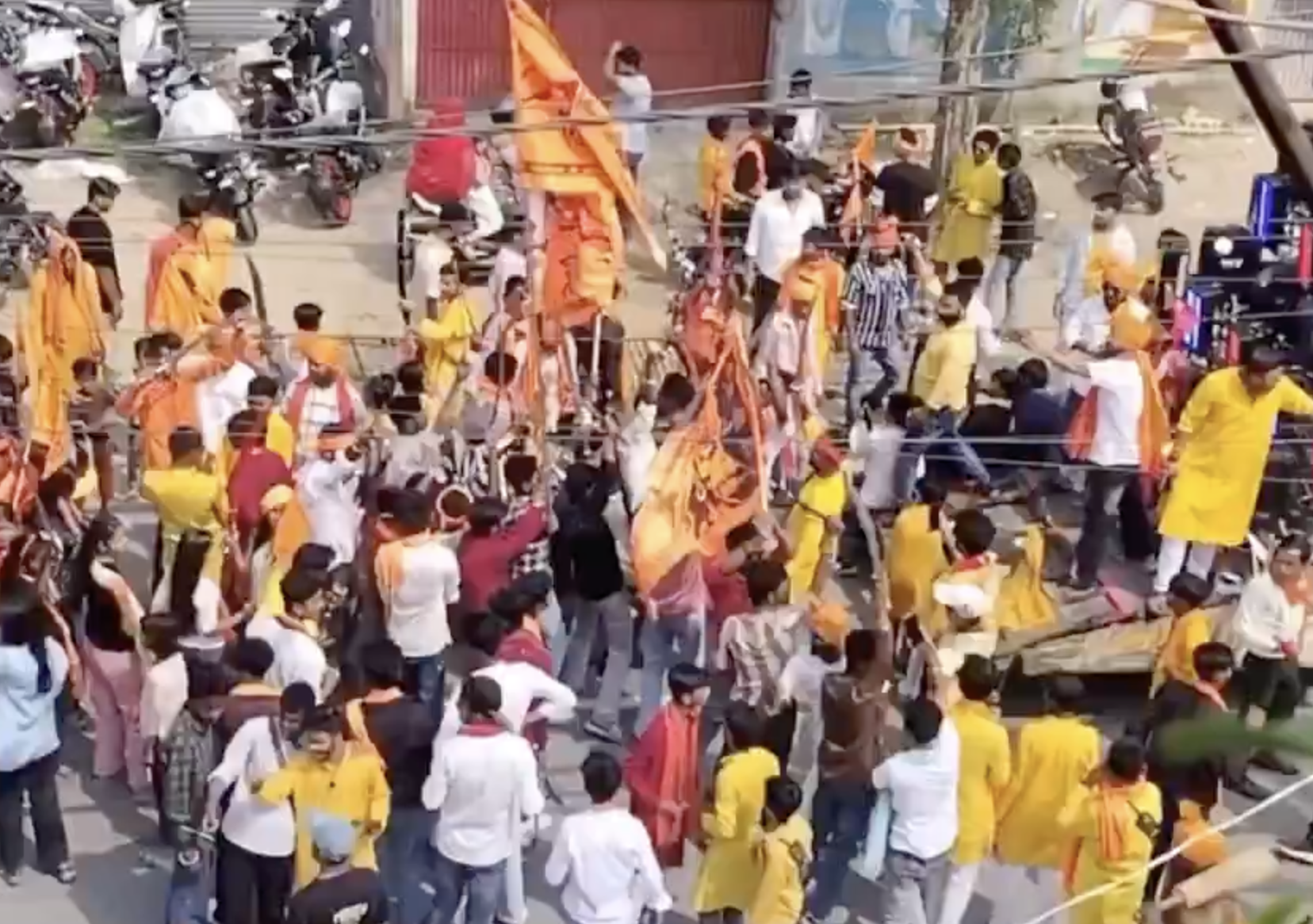 In Katihar, VHP-Bajrang Dal Procession Features Sword Display