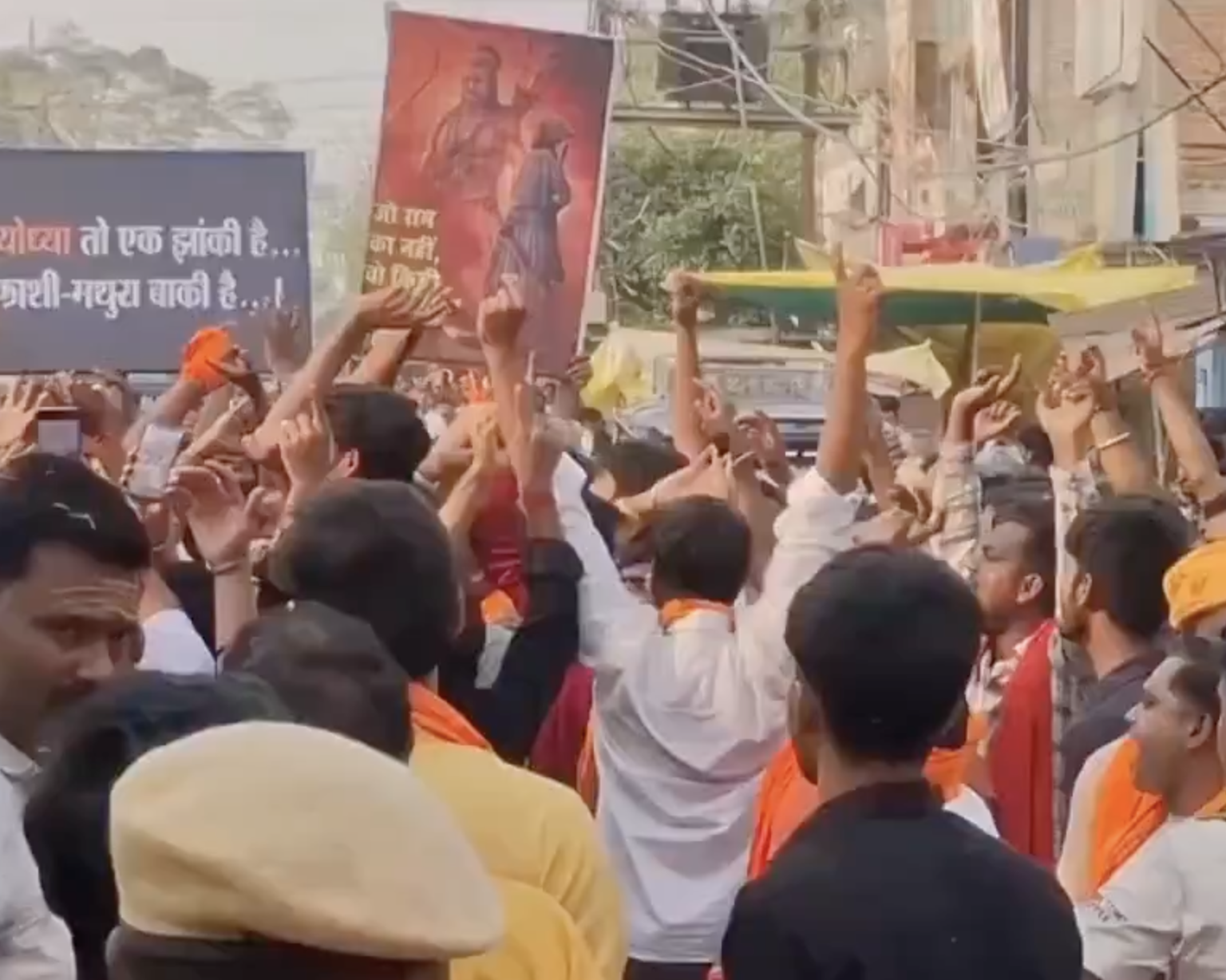 In Gopalganj, Ram Navami Procession Revives Demands for Kashi and Mathura