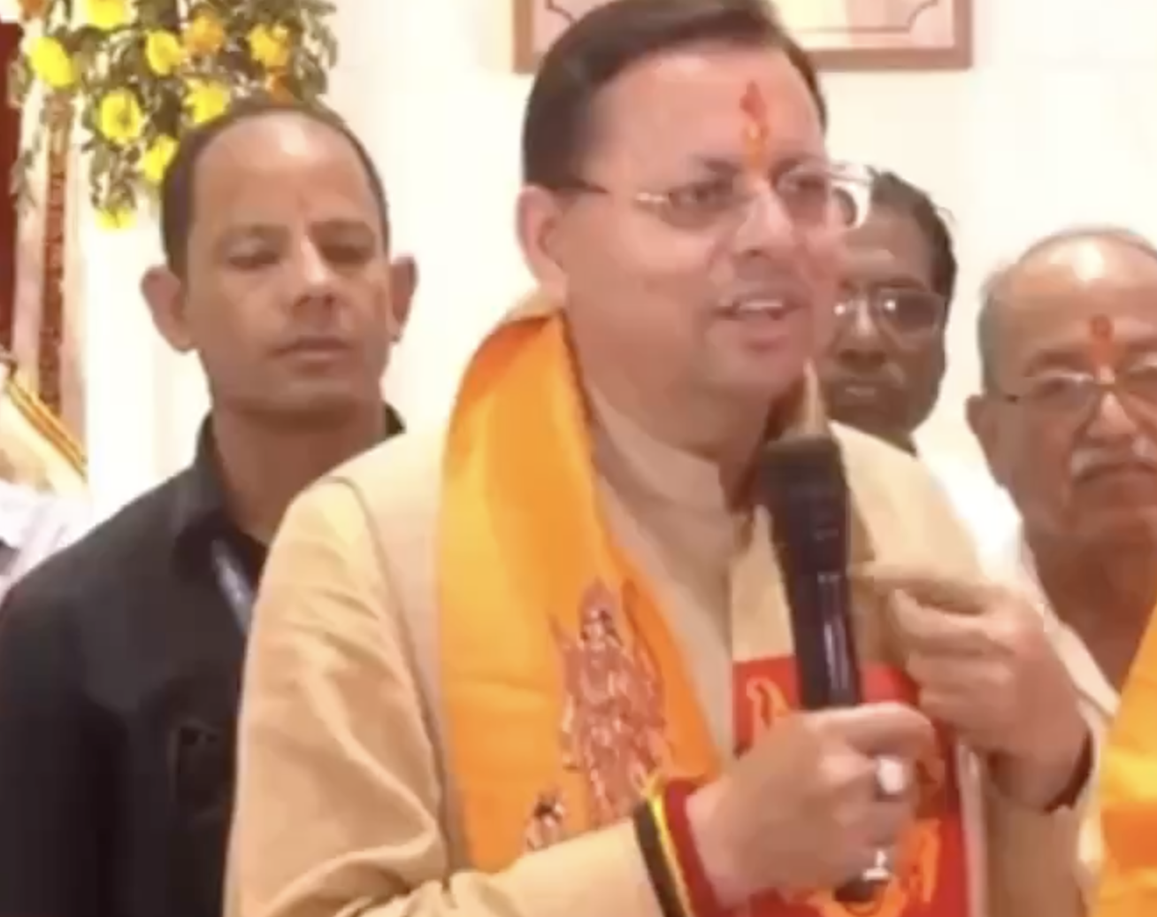 In Nainital, CM Dhami Promotes ‘Love Jihad,’ ‘Land Jihad,’ and ‘Thook Jihad’ Narratives
