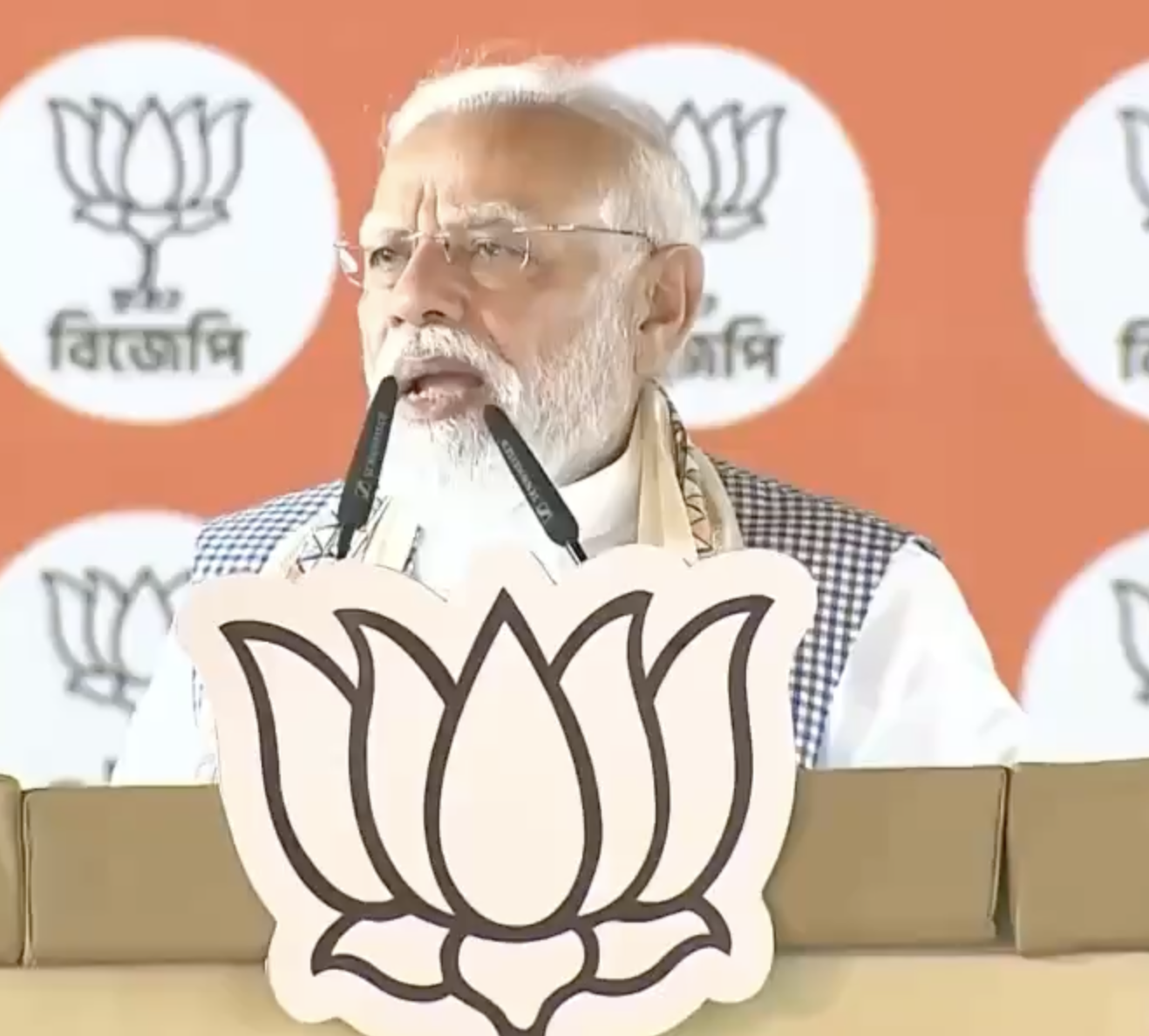 In Cooch Behar, PM Modi Frames Election as Choice on ‘Infiltrators’