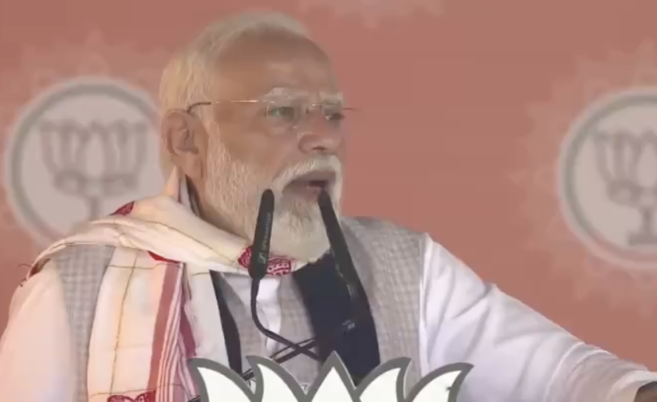 In Assam, PM Modi Accuses Congress of Handing Over Land to ‘Infiltrators’