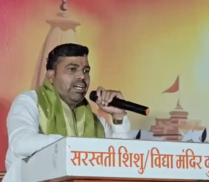 In Shajapur, Manoj Parmar Warns Hindus Against ‘Love Jihad’