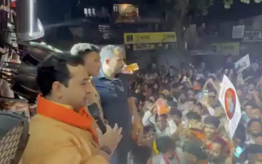 In Mumbai, Nitesh Rane Declares India a Hindu Rashtra