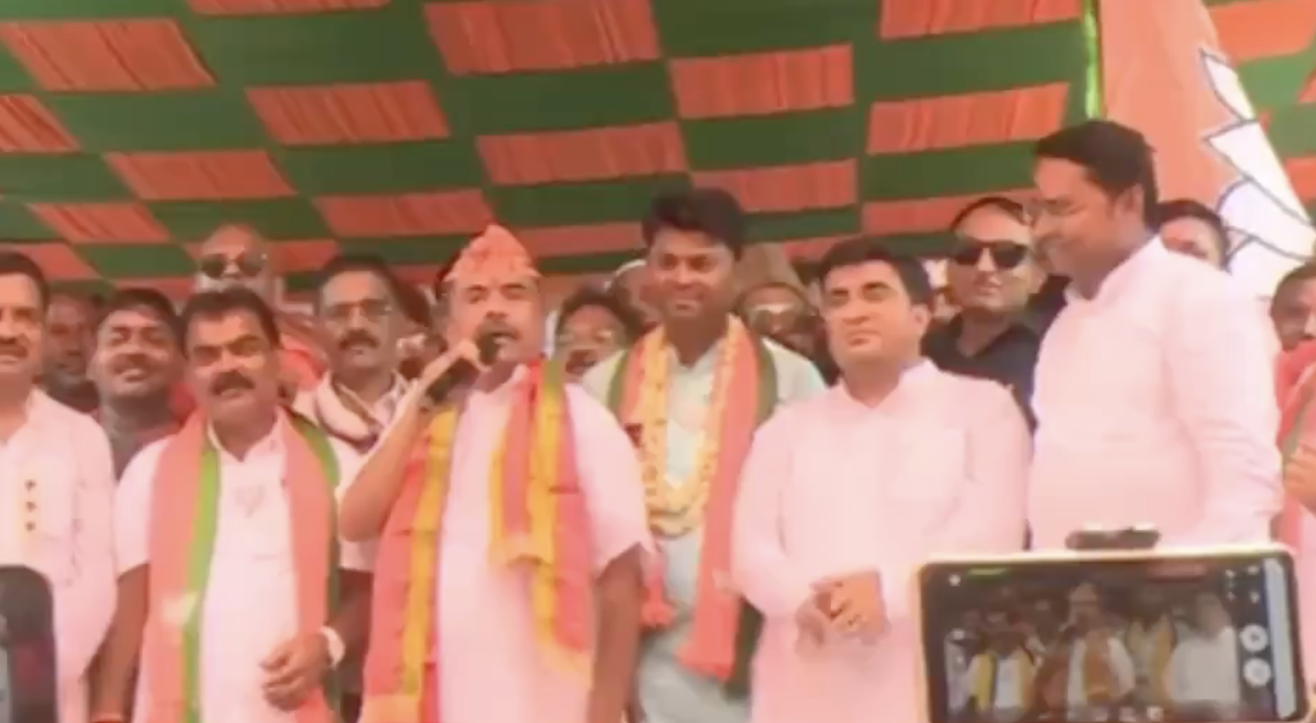 In Kolkata, Suvendu Adhikari Targets ‘Bangladeshi and Rohingya Infiltrators’