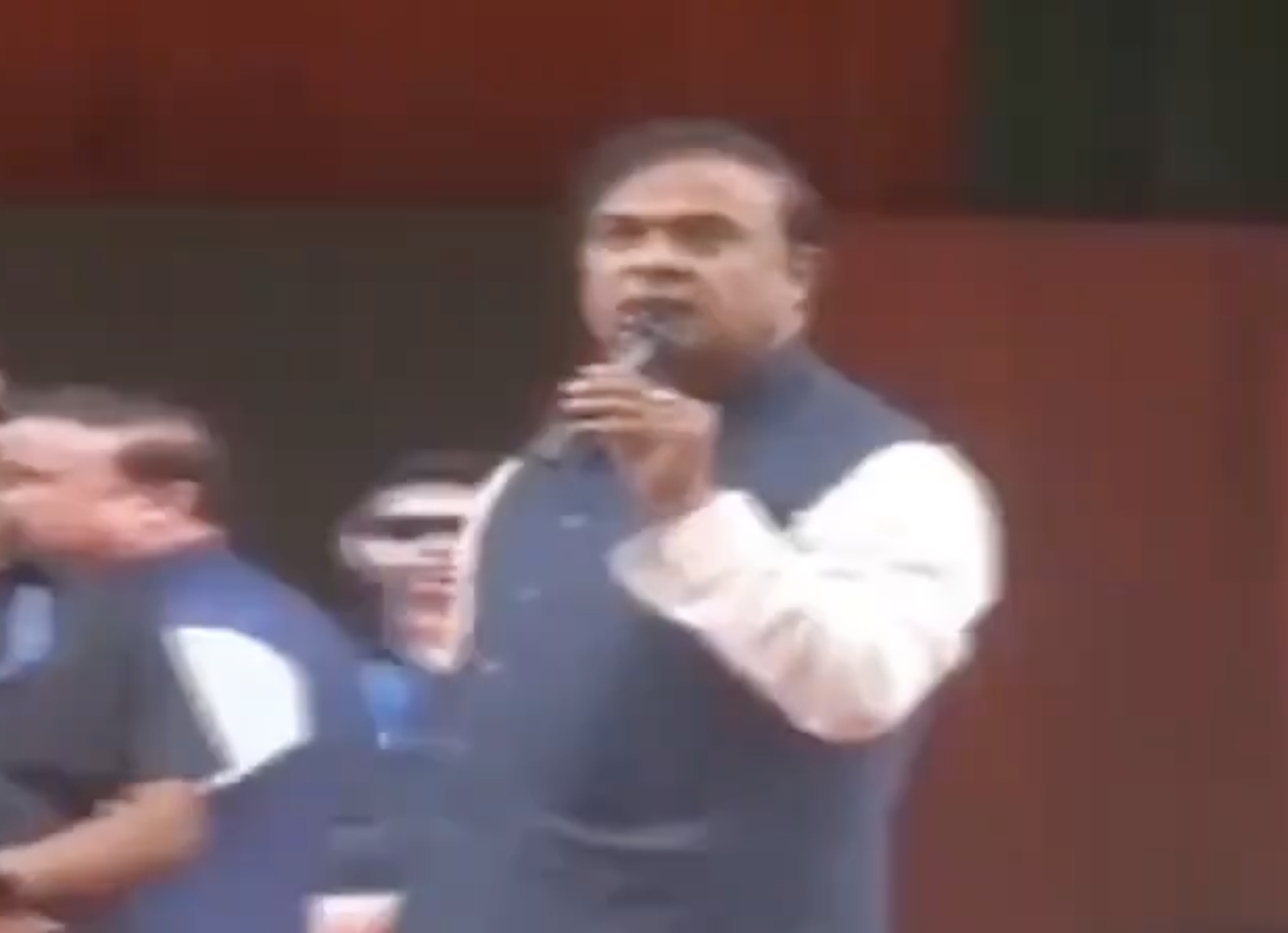 In Jorhat, Himanta Biswa Sarma Claims Assamese Society Faces Threat from ‘Bangladeshis’