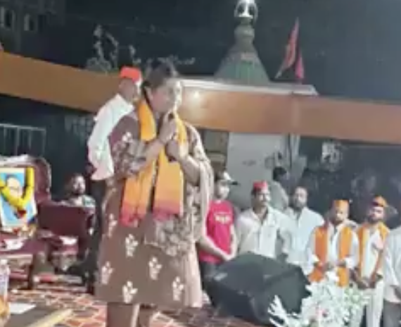 In Ahilyanagar, Shreya Kulkarni Calls for Action Against ‘Love Jihad’ and ‘Vote Jihad’