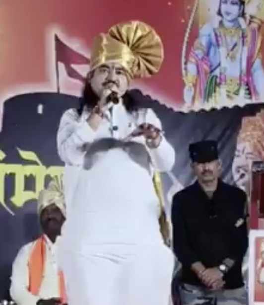 In Solapur, Hindu Rashtra Sena Chief Declares India a Hindu Rashtra