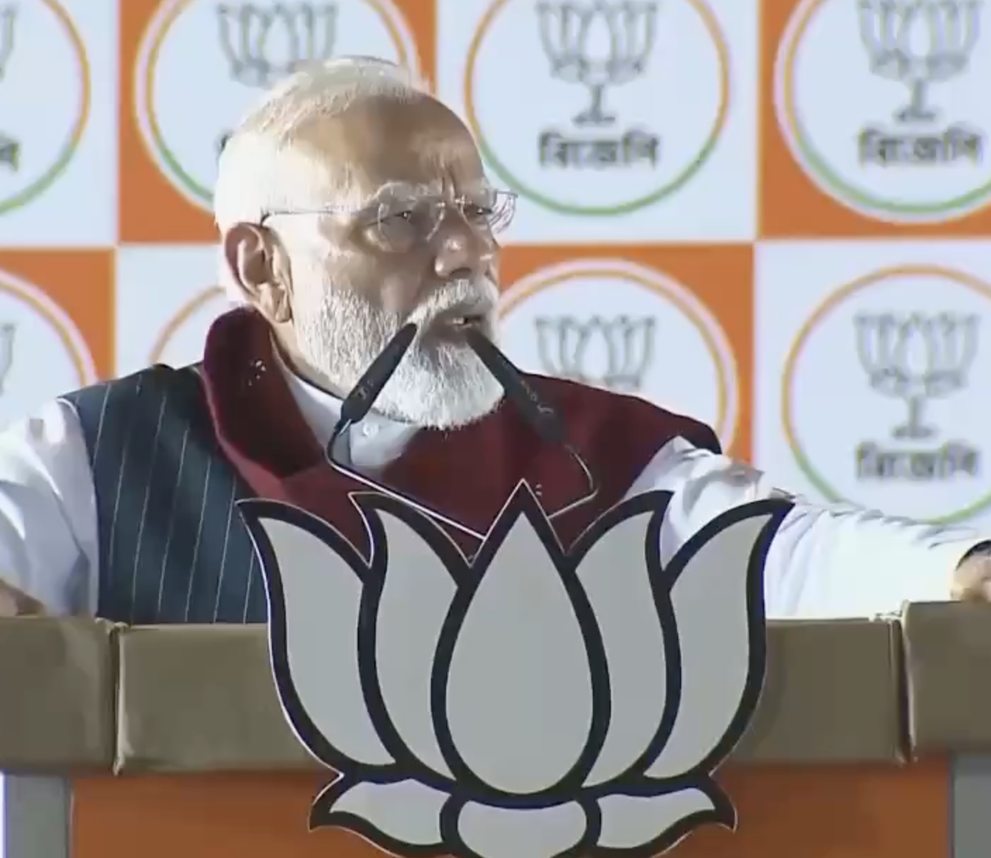 In Paschim Medinipur, Modi Alleges ‘Infiltrators’ Are Taking Jobs and Benefits