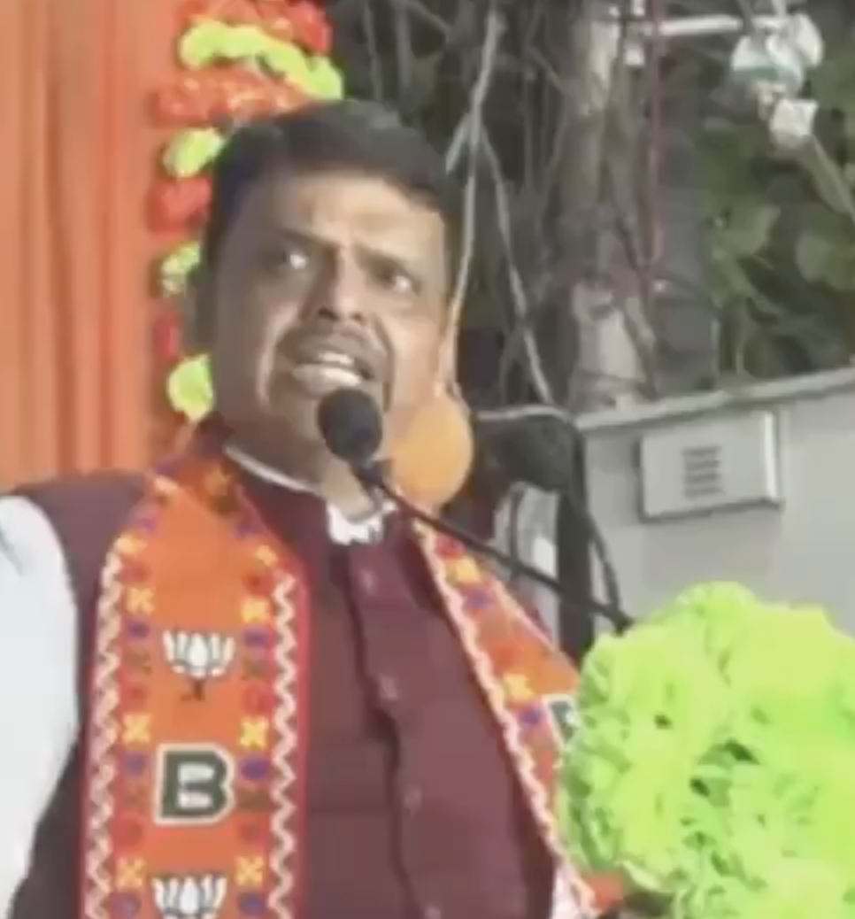 In Kolkata, Devendra Fadnavis Promises Deportation of ‘Infiltrators’