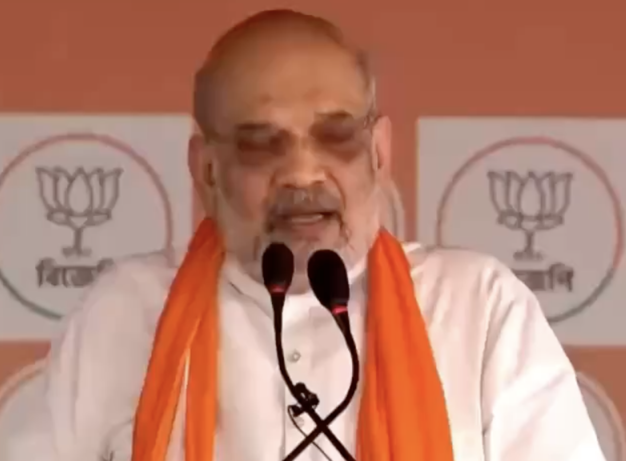 In Purba Bardhaman, Amit Shah Links CAA, UCC and Deportation of ‘Infiltrators’