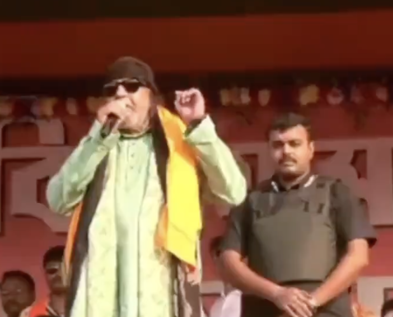 In Nadia, Mithun Chakraborty Warns Bengal Could Become ‘West Bangladesh’