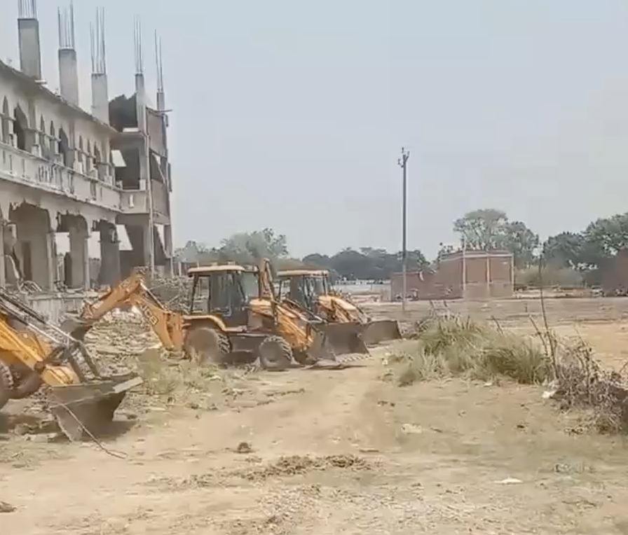 In Sant Kabir Nagar, Authorities Demolish Madrassa Citing Illegal Construction