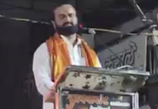 In Ahilyanagar, Speaker Raises Hindu Rashtra Slogans and Warns of Demographic Decline