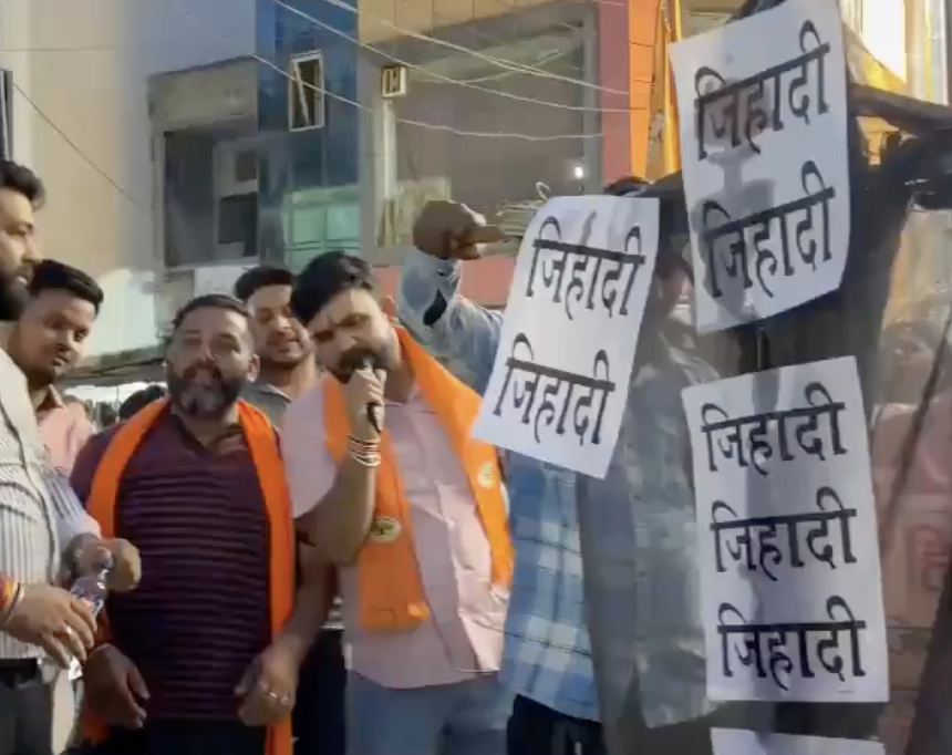 In Ghaziabad, VHP-Bajrang Dal Protest Calls for Boycott of Alleged ‘Jihadis’