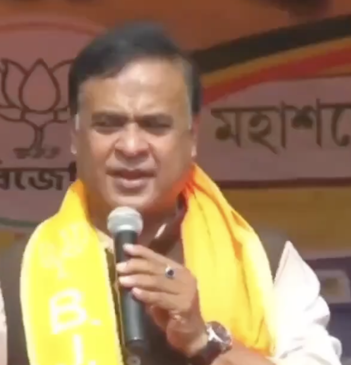 In North 24 Parganas, Himanta Biswa Sarma Defends Detention of ‘Bangladeshi Muslims’