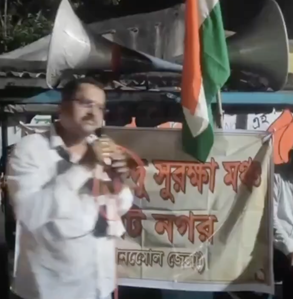 In Asansol, Hindu Leader Warns Hindus Will Become ‘Refugees’ if They Do Not Unite