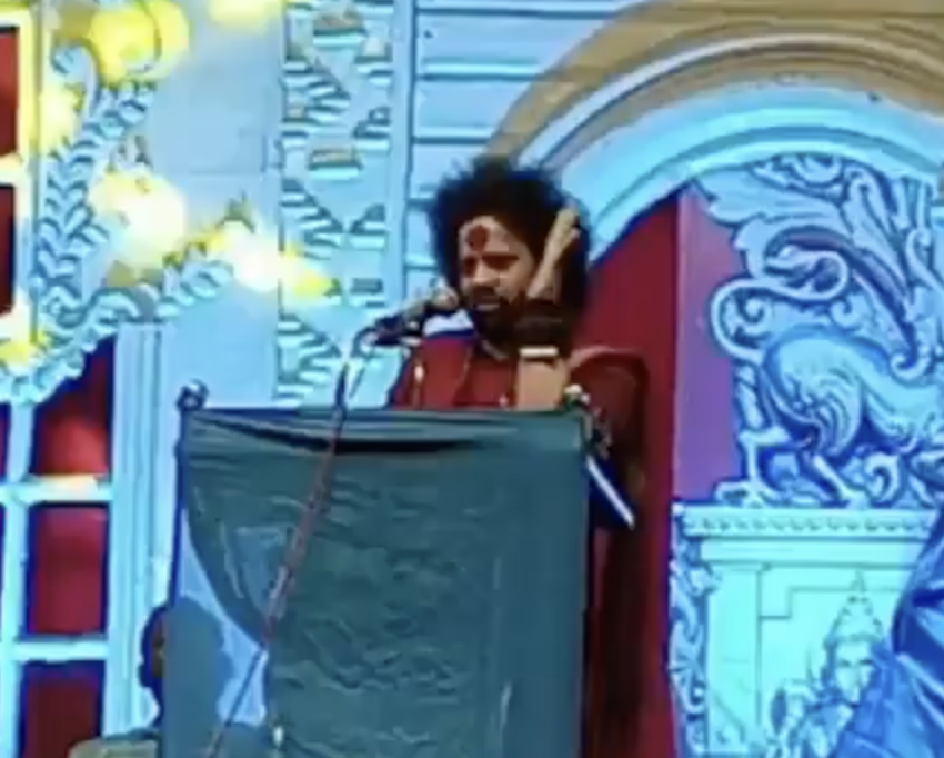 In Pune, Kalicharan Maharaj Spreads Multiple Anti-Muslim Conspiracy Theories