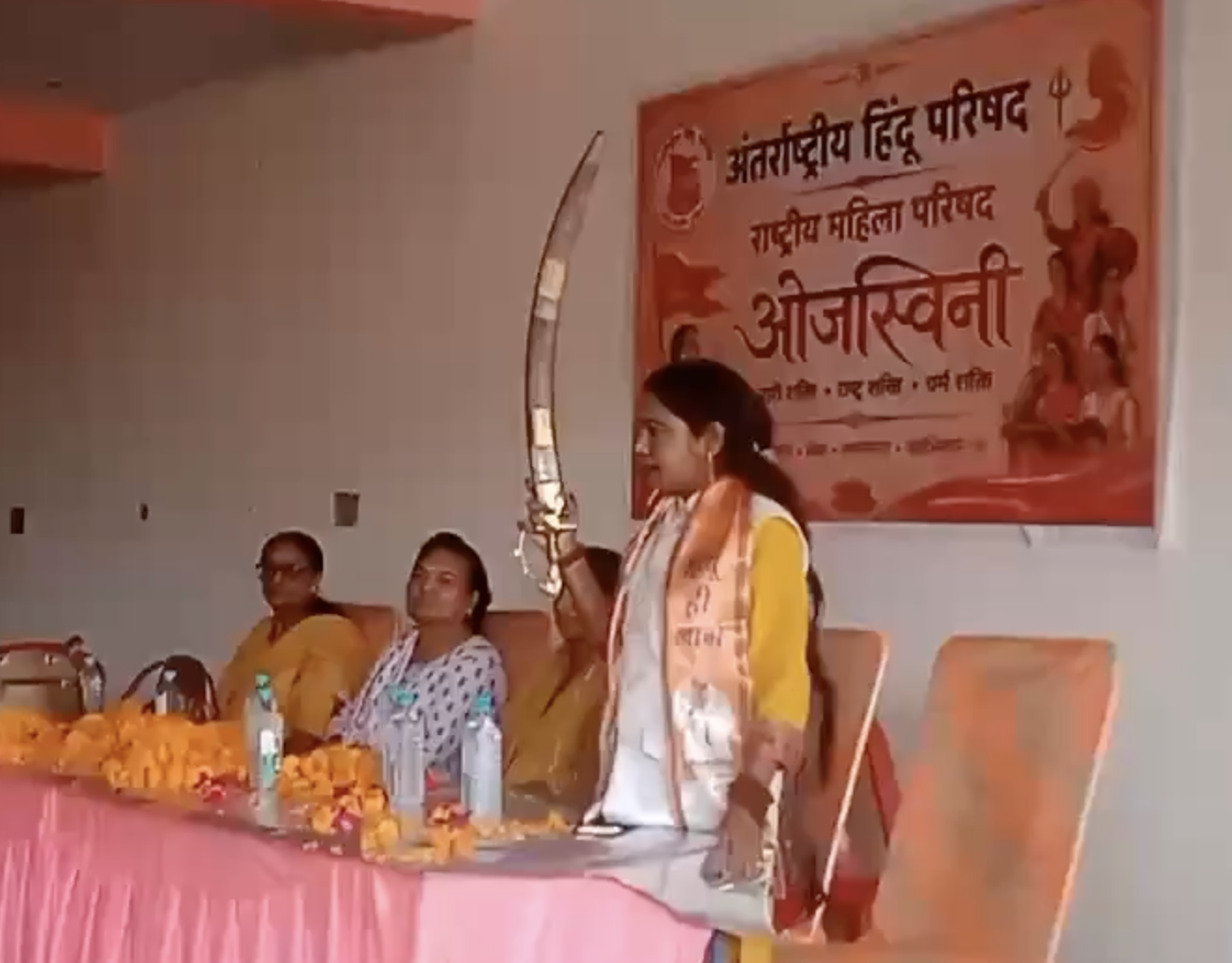 In Lucknow, Speaker Brandishes Sword and Threatens Violence Over Hindu Women