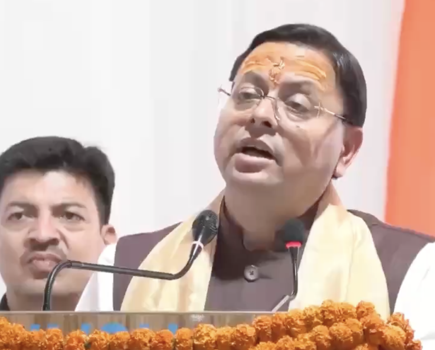 In Pithoragarh, CM Dhami Targets Demographic Change and Madrasas