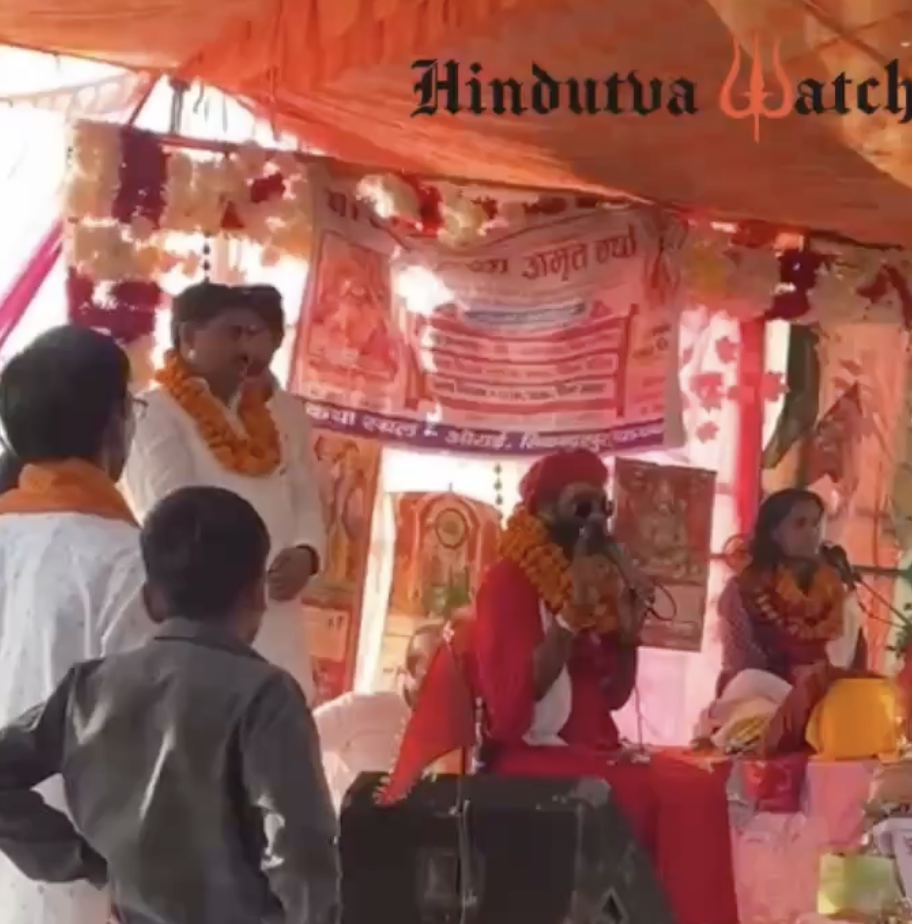 In Kannauj, Madhuram Sharan Shiva Urges Hindu Mothers to Raise Children for ‘Dharm Yudh’