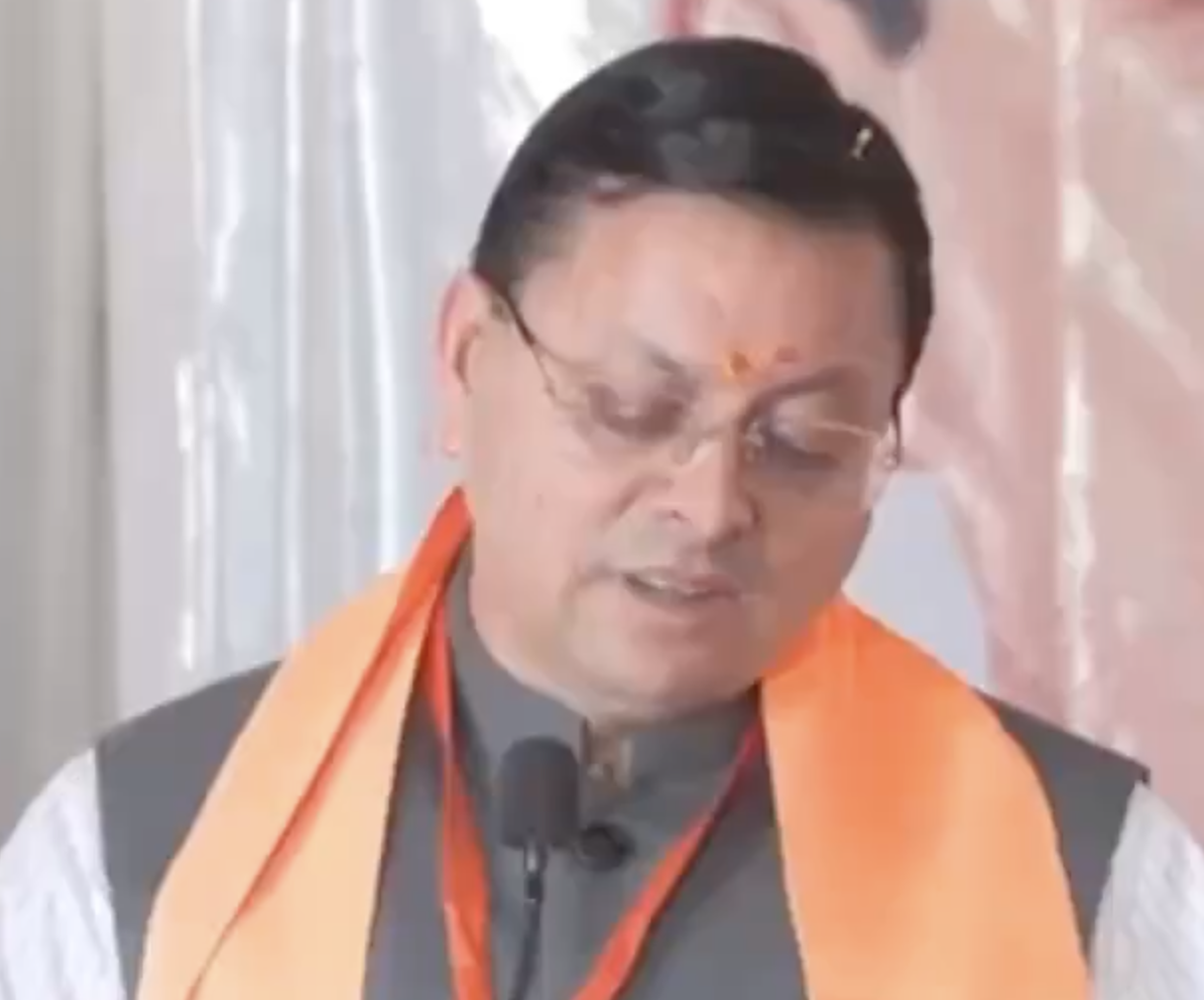 In Pauri Garhwal, CM Dhami Promotes ‘Love Jihad’ and ‘Land Jihad’ Conspiracies