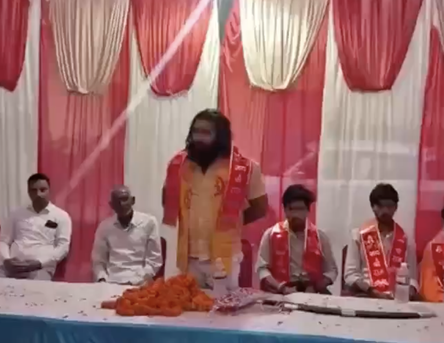 In Deoband, Rohit Pradhan Calls for Violence Against Alleged Cow Slaughter Accused