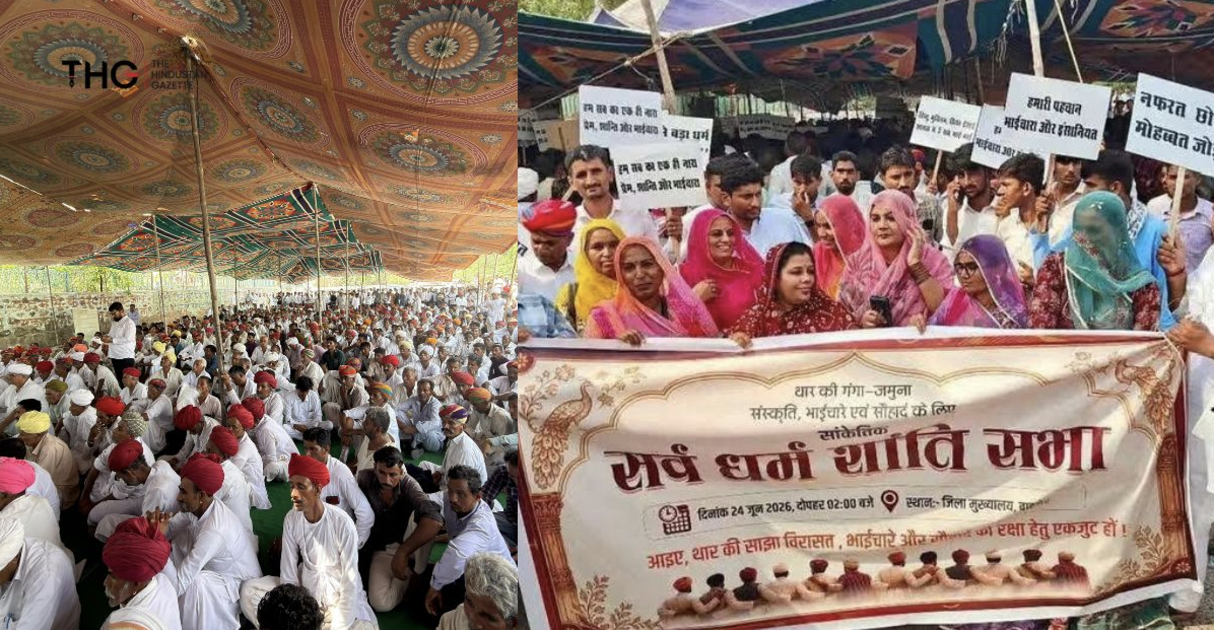 Rajasthan: People’s Assemblies Held to Protest Demolitions After Actions Against Mosques in Barmer (The Hindustan Gazette)