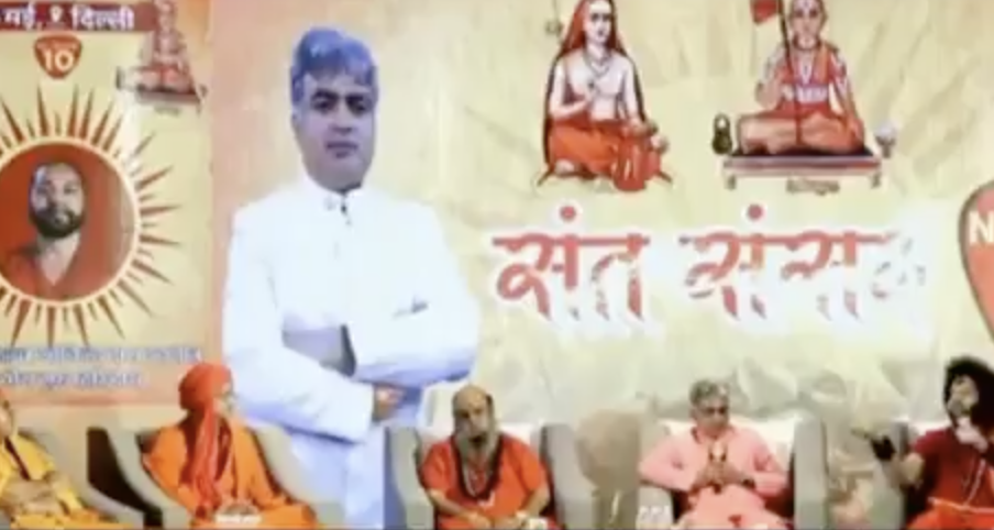 In Delhi, Kalicharan Maharaj Calls for Violence to Establish a “Hindu Rashtra”
