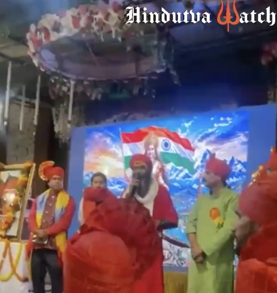 In Kanpur, Madhuram Sharan Shiva Glorifies Weapons at Maharana Pratap Event