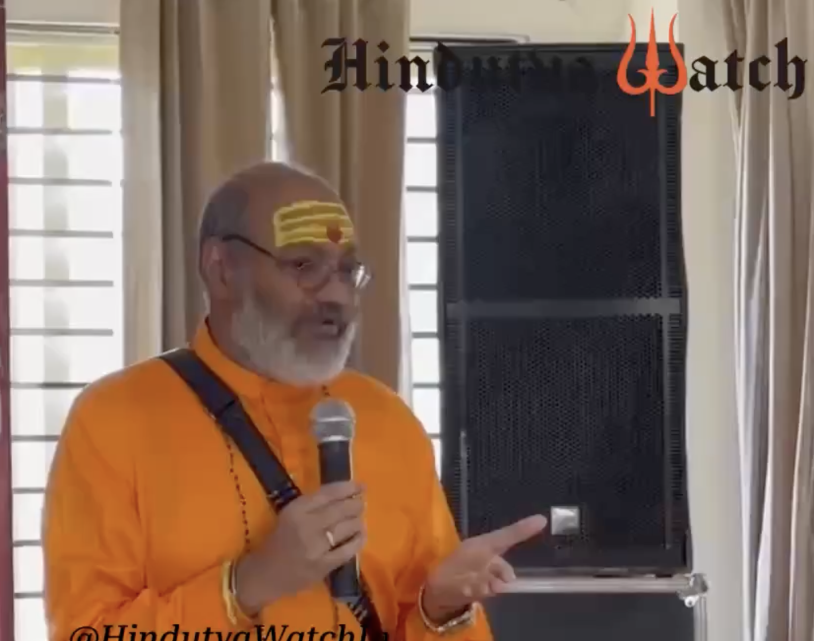 In Rishikesh, Yati Narsinghanand Promotes “Love Jihad” and Calls Muslims “Rakshas”