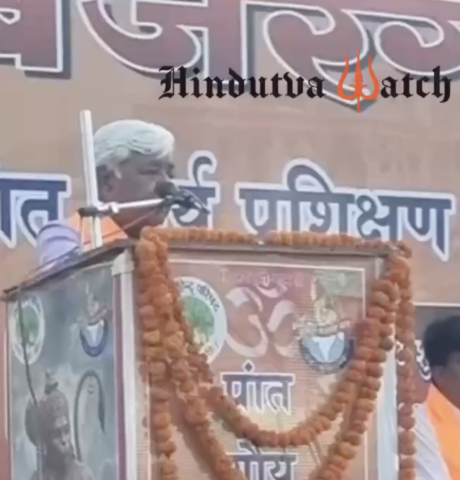 In Mainpuri, VHP President Alok Kumar Fearmongers Over Muslim-Christian Population and Promotes “Love Jihad”