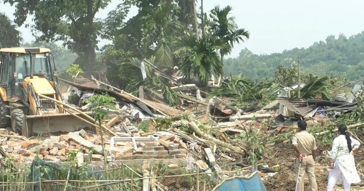 Assam: Bulldozing homes of 73 Muslim families in Goalpara was unlawful, says HC (Scroll)