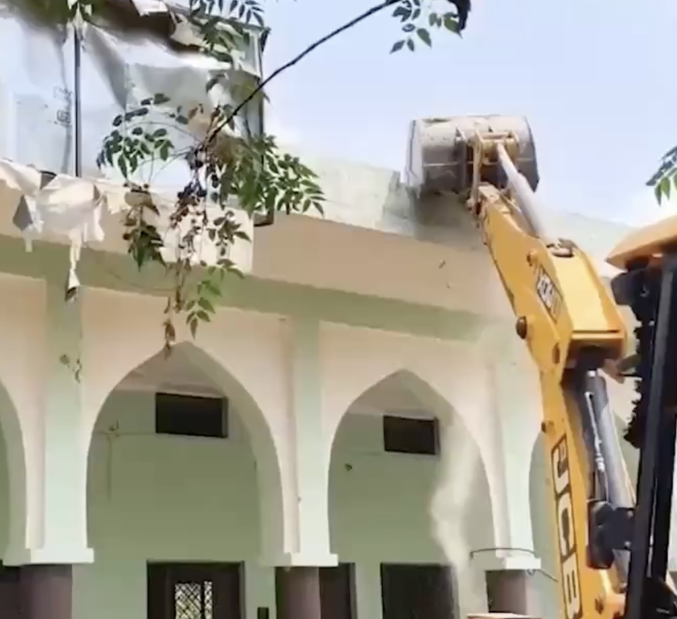 In Ghaziabad, Authorities Demolish Madrasa Over Alleged Encroachment