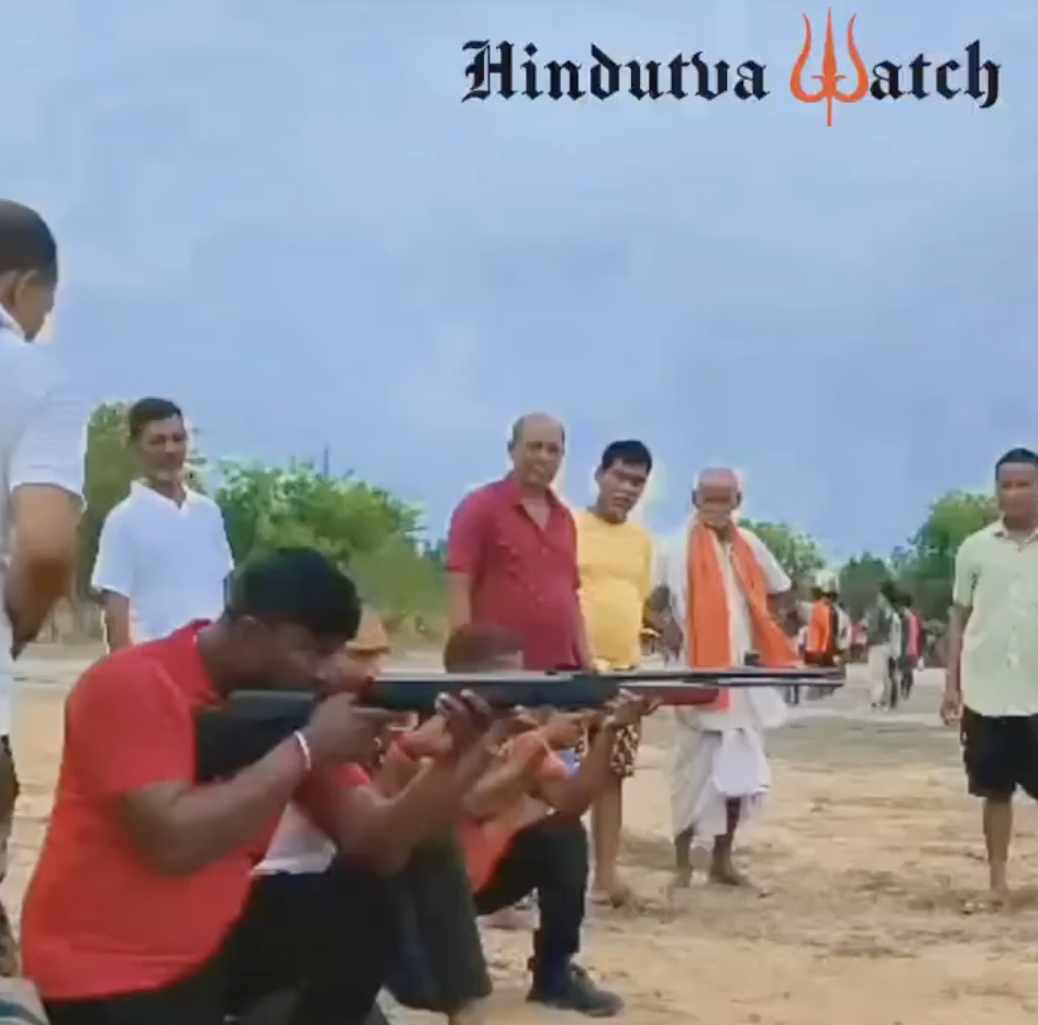 In Puri, AHP-Rashtriya Bajrang Dal Holds Firearms Training Camp