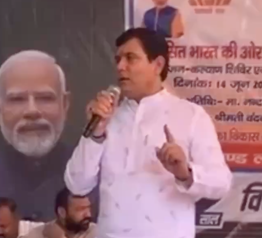 In Loni, BJP MLA Nandkishore Gurjar Calls for Violence Against Alleged Cow Slaughterers
