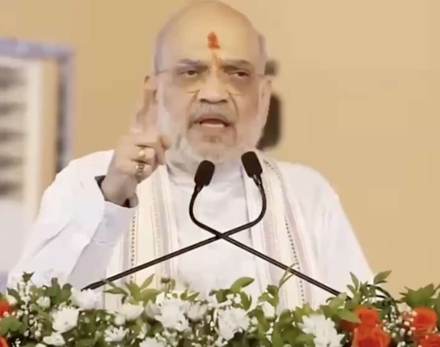 In Kolhapur, Amit Shah Vows to Expel Every “Infiltrator” From India