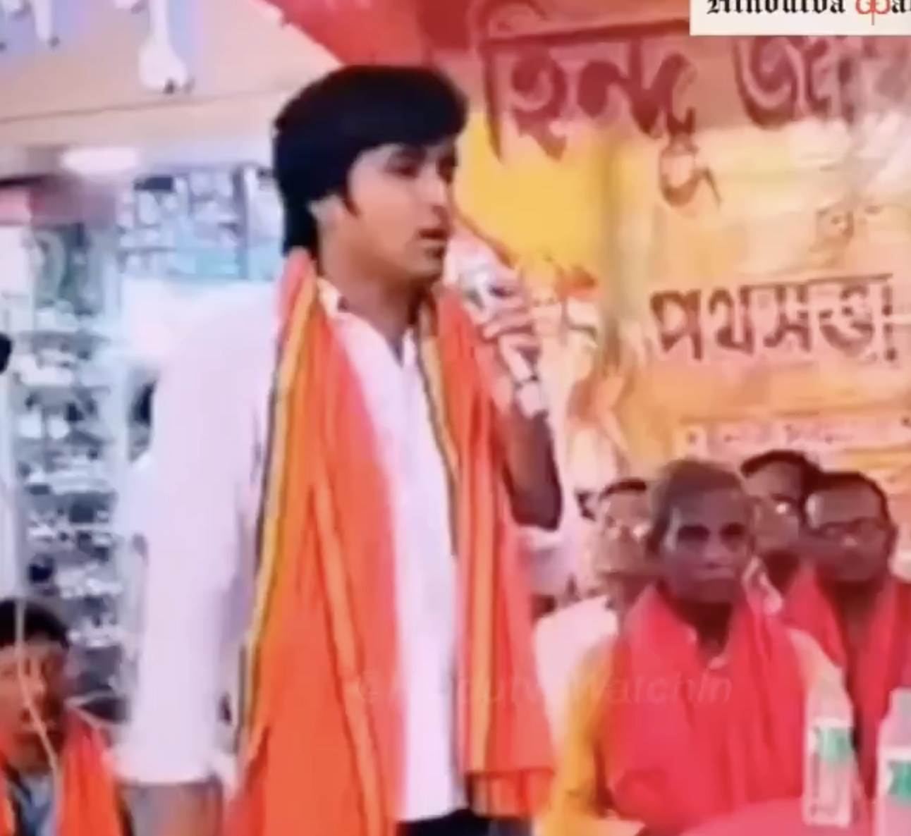 In North 24 Parganas, Hindu Jagaran Manch Leader Calls for “Akhand Hindu Rashtra” and Threatens “Jihad” With Bulldozers