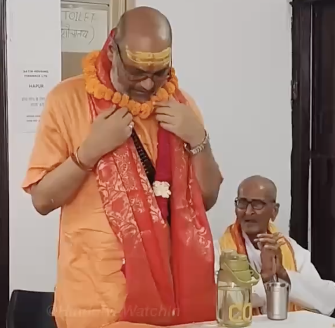 In Meerut, Yati Narsinghanand Calls Muslims “Man-Eating Dogs” and Vows to Take Up Arms